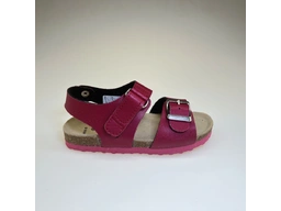 Detské malinové  sandále T97-20m