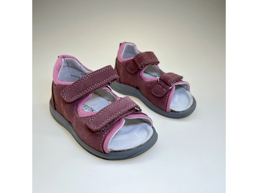 Detské tmavo ružové sandale T115A-33