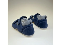Detské modro šedé sandale T115B-97