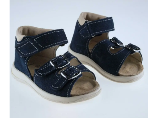 Detské modré  sandale T72A-97