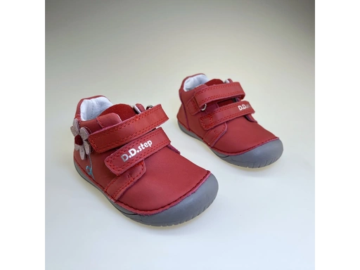 Detské červené barefoot topánky DPG023A-S070-375