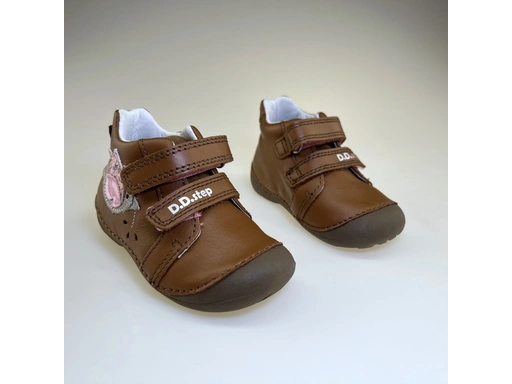 Detské hnedé topánky DPG023A-S015-340A