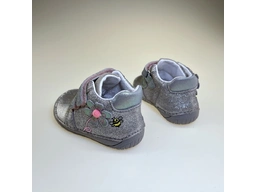 Detské sivé barefoot topánky DPG023A-S070-375A