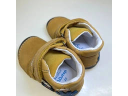 Detské žlté barefoot topánky DPB023A-S070-337A