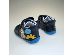 Detské modré barefoot topánky DPB023A-S070-337