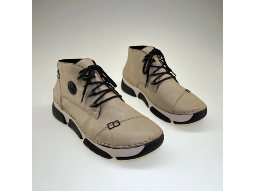 Dámske béžové zateplené členkové topánky 45902-60