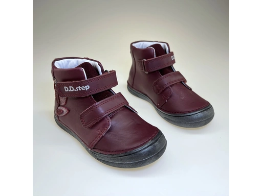 Detské členkové bordové topánky D.D.Step DPB122A-A078-861B