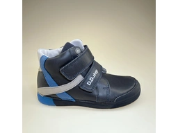Detské modré LED topánky D.D.Step DPB223A-A068-398