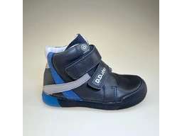 Detské modré LED topánky D.D.Step DPB123A-A068-399