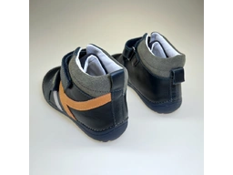 Detské modré barefoot topánky D.D.Step DPB223A-A063-316