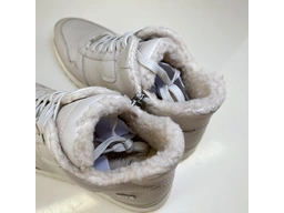 Dámske teplé biele topánky 9-26210-41