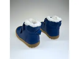Detské celé teplé modré topánky Tedy blue