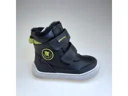 Detské celé teplé BF čierne topánky Tarik nero