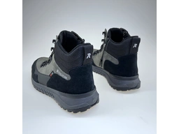 Pánske celé sivé teplé topánky U0169-42