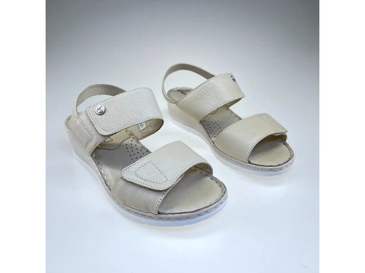 Dámske letné biele sandále 9-28251-42