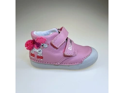 Detské ružové poločlenkové topánky DPG024-S066-41382