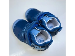 Detské modré poločlenkové topánky DPB024-S015-41882A-O
