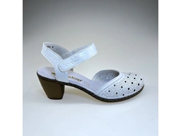 Dámske biele leté sandále 40991-80