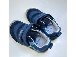 Chlapčenské modré barefoot poltopánky dpb124-s063-41948
