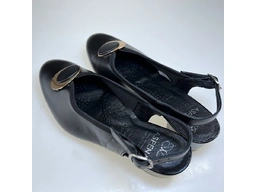 Dámske čierne sandále ASPKx-2682/Flex4010-60