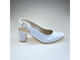 Dámske elegantné biele sandálky M920-10M