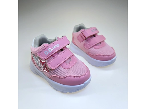Detské LED ružové botasky DRG024-F083-41304D