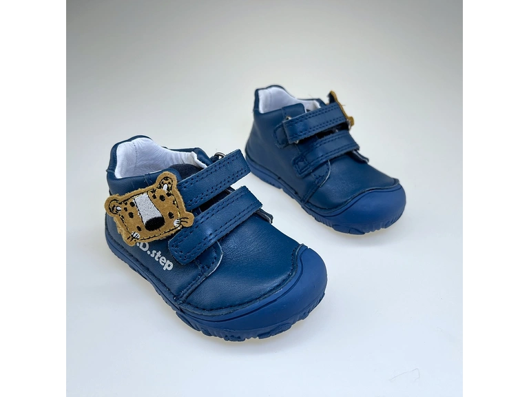 Detské barefoot modré topánky DPB024-S073-41369