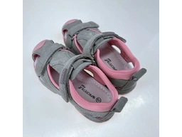 Detské sivé letné sandále Liliana