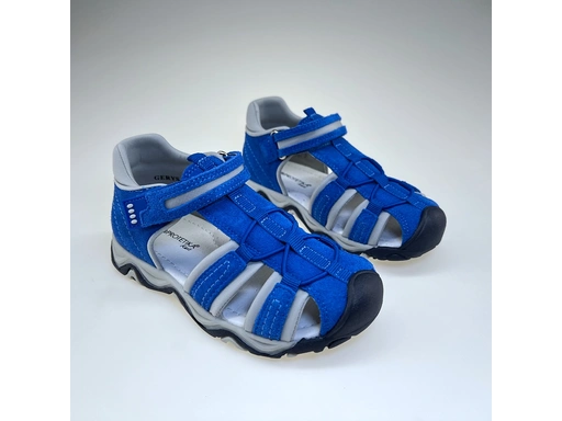 Detské modré letné sandále Gerys jeans