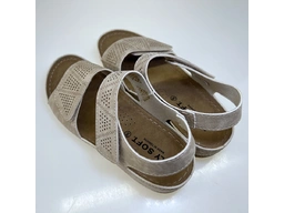 Dámske béžové sandálky FLYS302.125-16