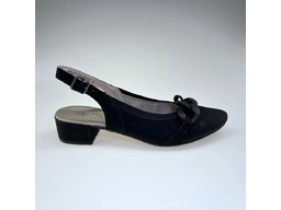 Dámske čierne sandálky 47068-00