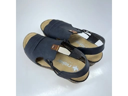 Dámske letné modré sandálky 68175-14