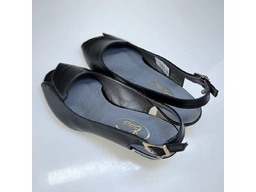 Dámske čierne sandále K3474/4510-60