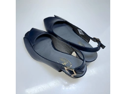 Dámske modré sandále K3474/4510-90