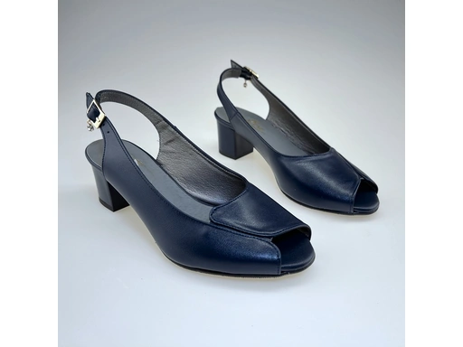 Dámske modré sandále K3474/4510-90