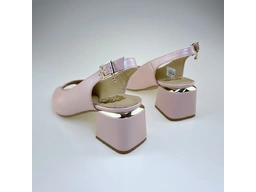 Dámske ružové sandále K3505/5027OB-25