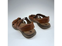 Pánske hnedé sandále 21461-24