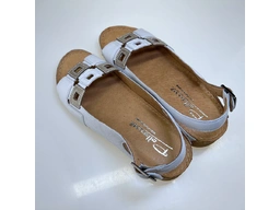 Dámske biele sandále P5-1162-028