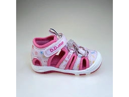 Detské pohodlné ružové sandále DSG024-G065-41329D