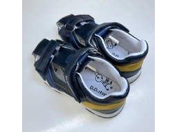 Detské pohodlné modré sandále DSB024-G064-41451