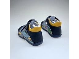 Detské pohodlné modré sandále DSB024-G075-41154