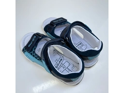 Detské pohodlné modré sandále DSB224-G290-4155L