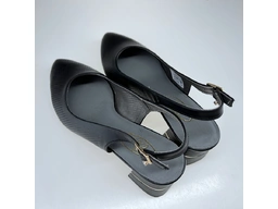 Dámske čierne sandálky K3491/5031-60