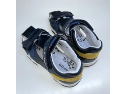 Detské modré sandálky DSB124-G064-41451