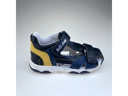 Detské modré sandálky DSB124-G064-41451