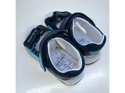 Detské modré sandálky DSB124-G290-41555M