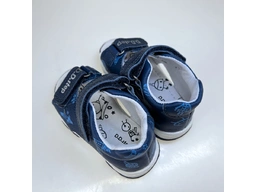 Detské modré sandálky DSB024-G064-41289A