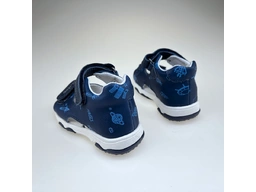 Detské modré sandálky DSB024-G064-41289A
