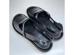 Dámske čierne sandále K3525/751-60