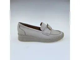 Dámske béžové kožené mokasíny K3553/9099-15